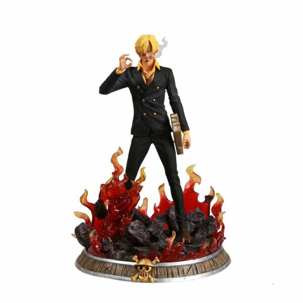 One Piece Blackfoot Sanji GK Dream Sanji with base-H36cm - 图片 2