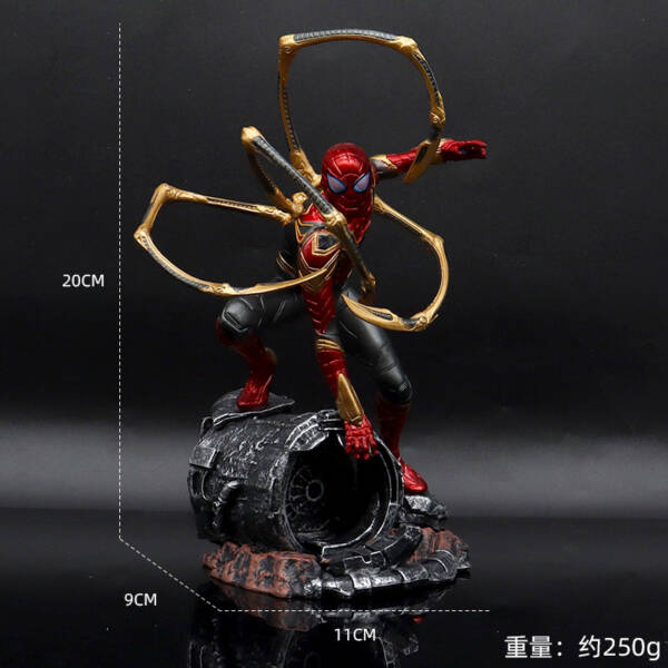 The Avengers No Way Home Iron Spider anime figure - 图片 2