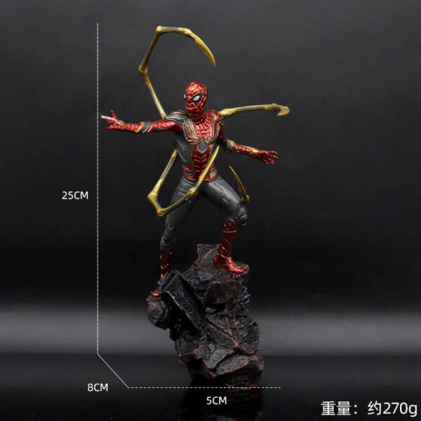 The Avengers No Way Home Iron Spider anime figure - 图片 4