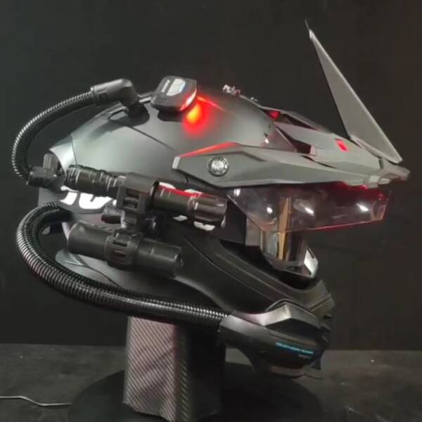 Qilin Helmet Cyber Hero Series Cool Helmet - 图片 4