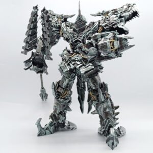 05Bimicro TW-1101B Steel Collar Supreme Transformer 5 Movie Edition SS Steel Cable Dominator H=33cm