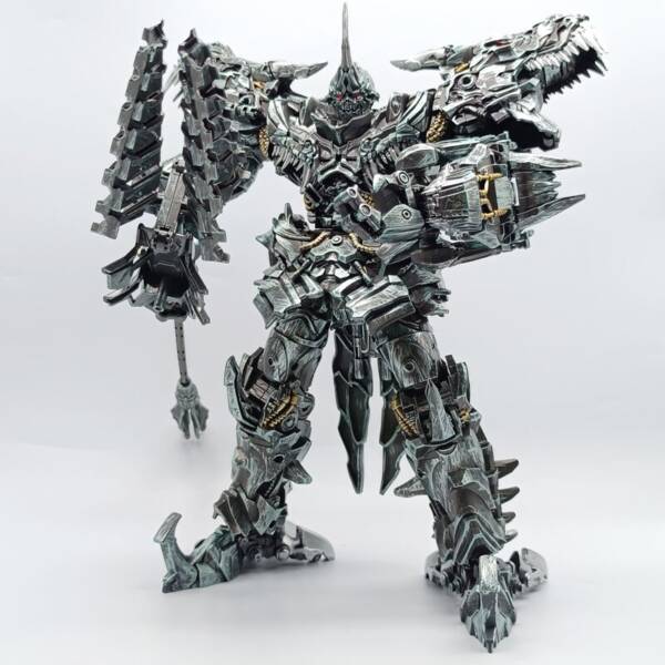 05Bimicro TW-1101B Steel Collar Supreme Transformer 5 Movie Edition SS Steel Cable Dominator H=33cm