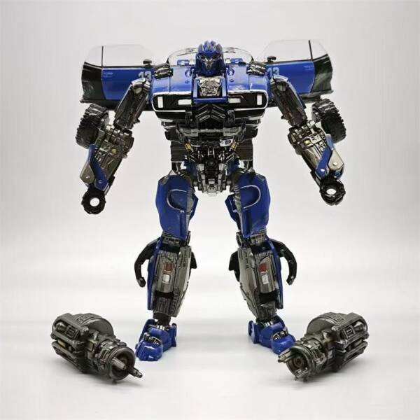 02Baiwei TW1033 Ultra Blue Warrior - Automobile Robot  H=14cm