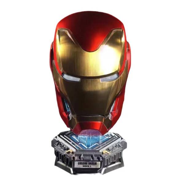 MechaheadMK50 Iron Man helmet voice-controlled wearable black technology