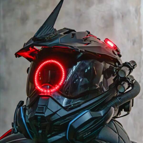 Qilin Helmet Cyber Hero Series Cool Helmet - 图片 23