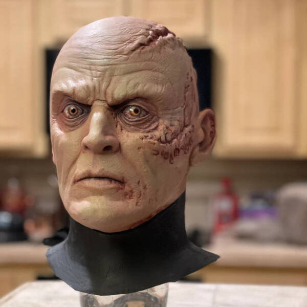 New Star Wars Darth Vader terrifying bald head scary Halloween latex mask - 图片 4