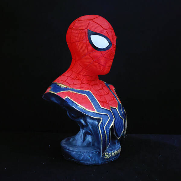 Spider-Man half-body bust resin figurine artwork H=35CM - 图片 5