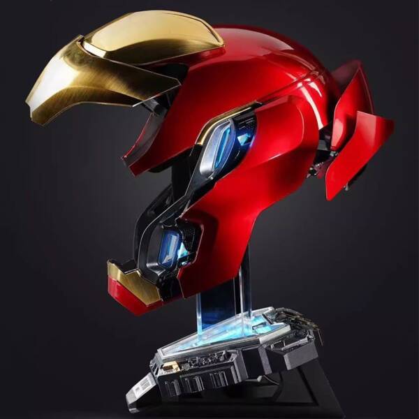 MechaheadMK50 Iron Man helmet voice-controlled wearable black technology - 图片 8