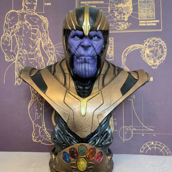 Thanos half-body bust, bust statue, art piece  H=38 - 图片 6