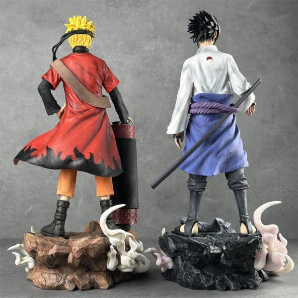 Naruto Figure -Naruto and  Sasuke H42cm - 图片 5