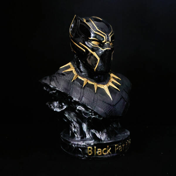 Black Panther half-figure model art collection item  H=35CM - 图片 8