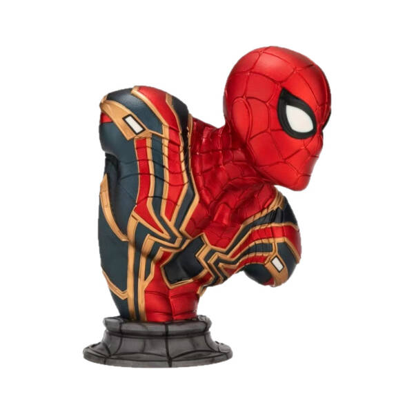 Spider-Man figurine - illuminated version - Marvel Television affiliated product - Avengers chest figure resin statue decorative item H=38