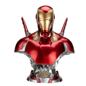 Iron Man MK50 Statue - Marvel Avengers Half-Portrait Resin Artwork H=40