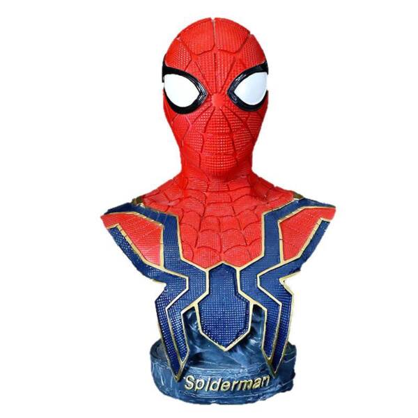 Spider-Man half-body bust resin figurine artwork H=35CM - 图片 8