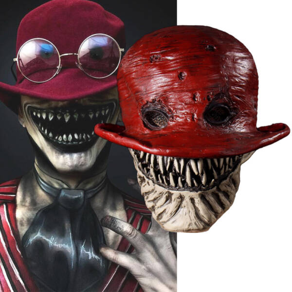 Halloween Hunchback Mask - The Crooked Man Horror Hat