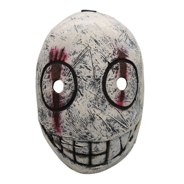Halloween latex terrifying evil butcher's clamp mask