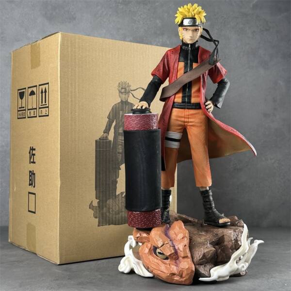 Naruto Figure -Naruto and  Sasuke H42cm - 图片 7
