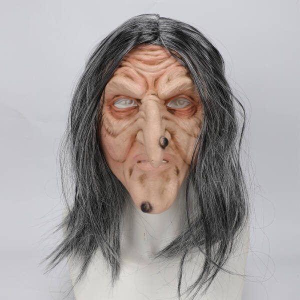 Halloween horror cosplay mask of a demon-slaying figure - 图片 13
