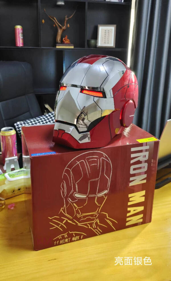 New Iron Man helmet - Electric helmet with voice control and voice-activated mask - 图片 14