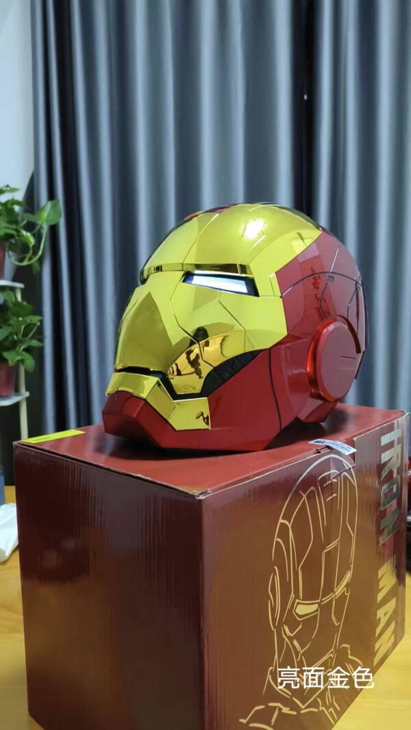 New Iron Man helmet - Electric helmet with voice control and voice-activated mask - 图片 16