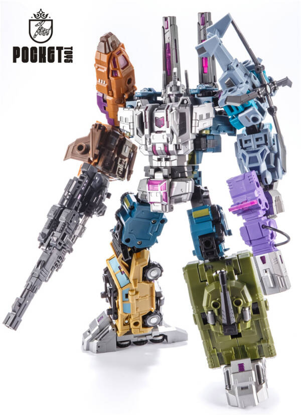 06Transformable toy Pocket Heavenly Warrior Car Set H=27cm - 图片 2