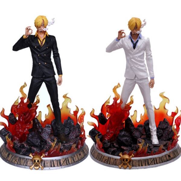 One Piece Blackfoot Sanji GK Dream Sanji with base-H36cm