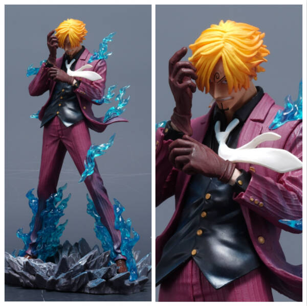 One Piece Ten-e Sanji Standing Posture Simplified Version-H25CM - 图片 2