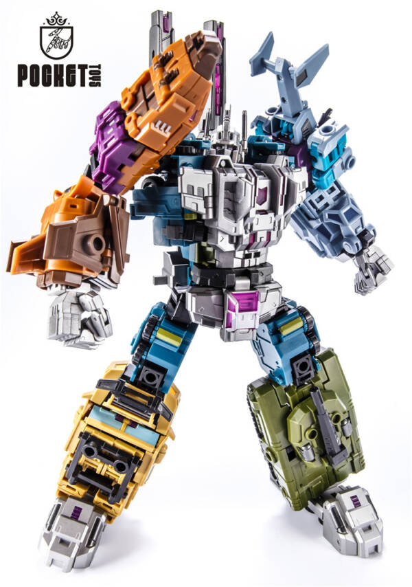 06Transformable toy Pocket Heavenly Warrior Car Set H=27cm - 图片 3