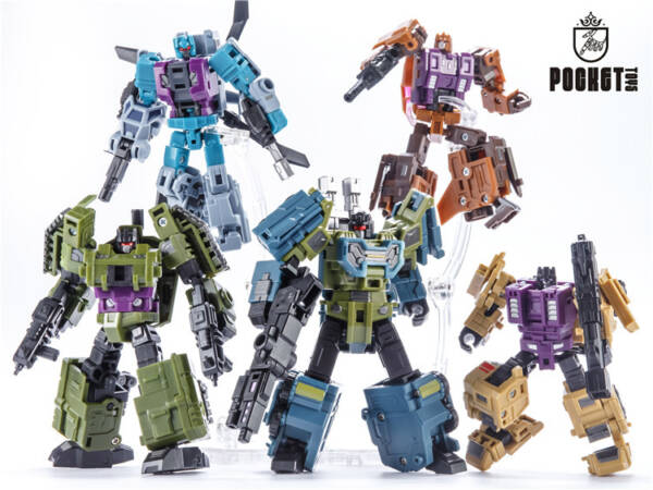 06Transformable toy Pocket Heavenly Warrior Car Set H=27cm - 图片 4