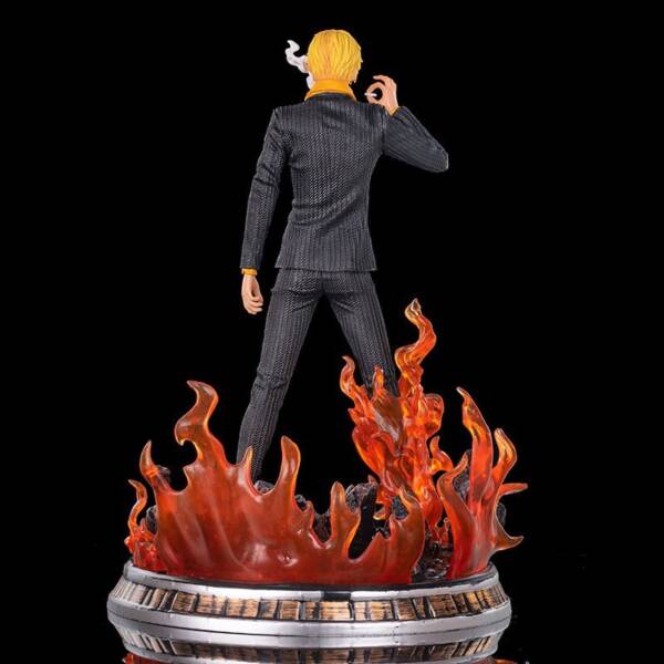 One Piece Blackfoot Sanji GK Dream Sanji with base-H36cm - 图片 6