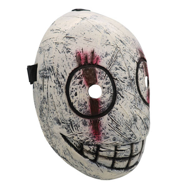 Halloween latex terrifying evil butcher's clamp mask - 图片 4