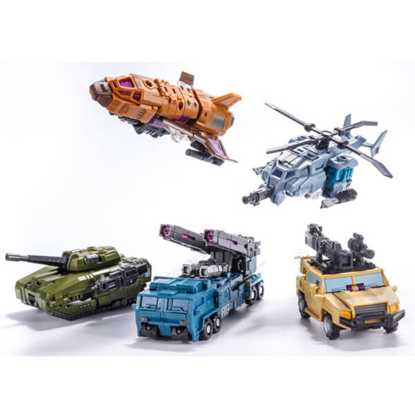 06Transformable toy Pocket Heavenly Warrior Car Set H=27cm - 图片 5