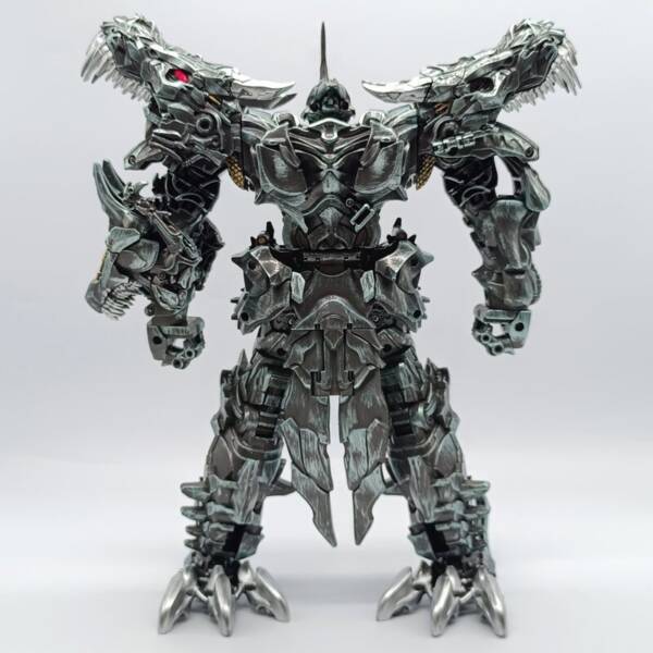 05Bimicro TW-1101B Steel Collar Supreme Transformer 5 Movie Edition SS Steel Cable Dominator H=33cm - 图片 5