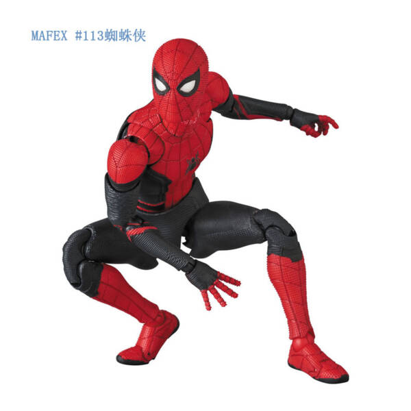 Spider-Man Hero Expedition Spider-Man upgraded battle suit Action figure doll  H=15CM - 图片 6
