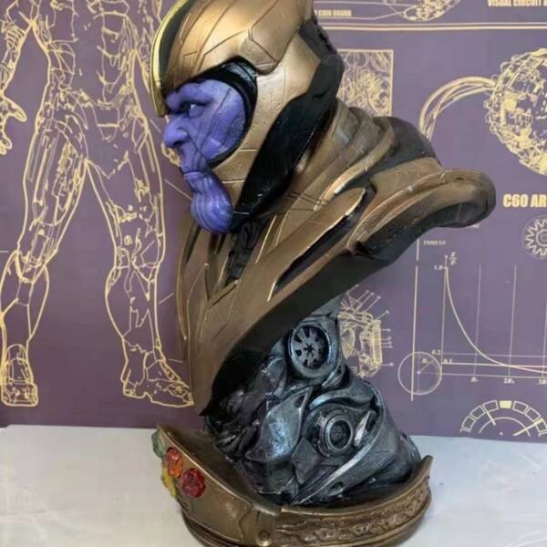 Thanos half-body bust, bust statue, art piece  H=38 - 图片 3