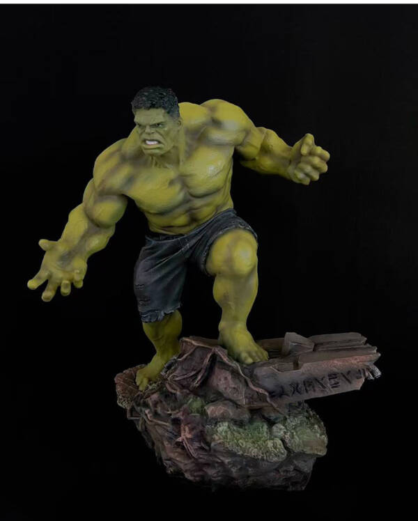 Green Giant full-body statue - resin figurine - artwork H=50cm - 图片 4