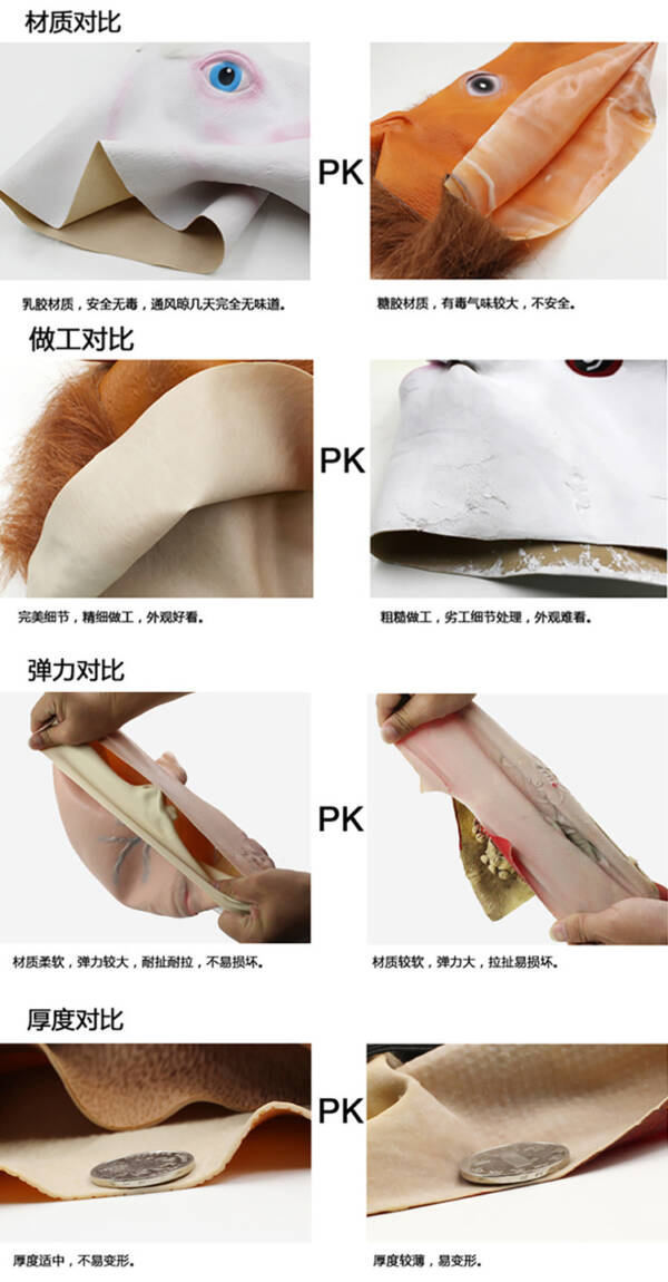 Halloween horror cosplay mask of a demon-slaying figure - 图片 5