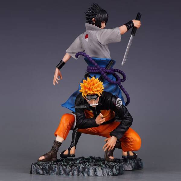Naruto Figure - Naruto and Sasuke H29cm - 图片 6