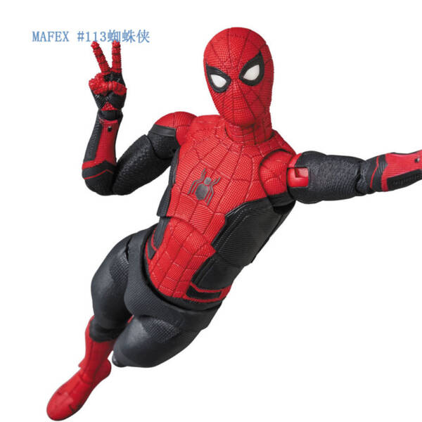 Spider-Man Hero Expedition Spider-Man upgraded battle suit Action figure doll  H=15CM - 图片 7