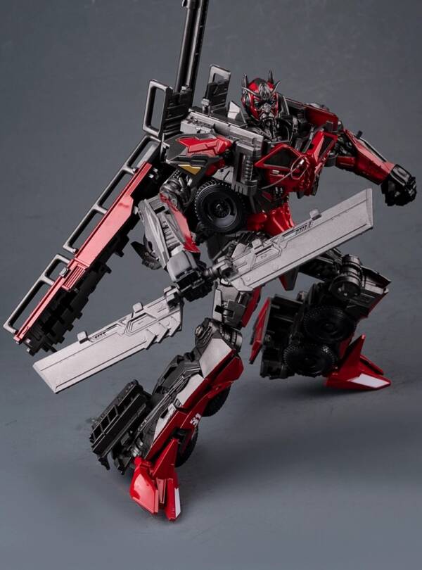 11Transformable Toy Bravest + Weapon Pack (Finely Painted Enlarged Version)  H=33cm - 图片 5