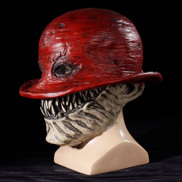 Halloween Hunchback Mask - The Crooked Man Horror Hat - 图片 5