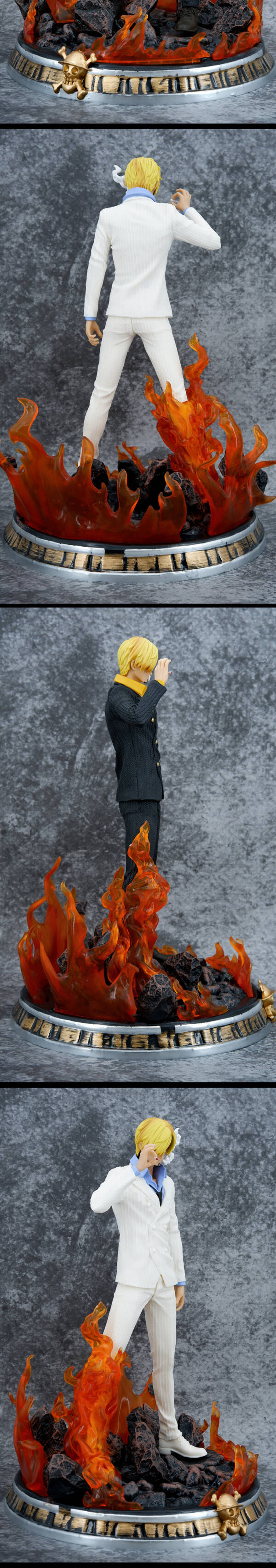 One Piece Blackfoot Sanji GK Dream Sanji with base-H36cm - 图片 10
