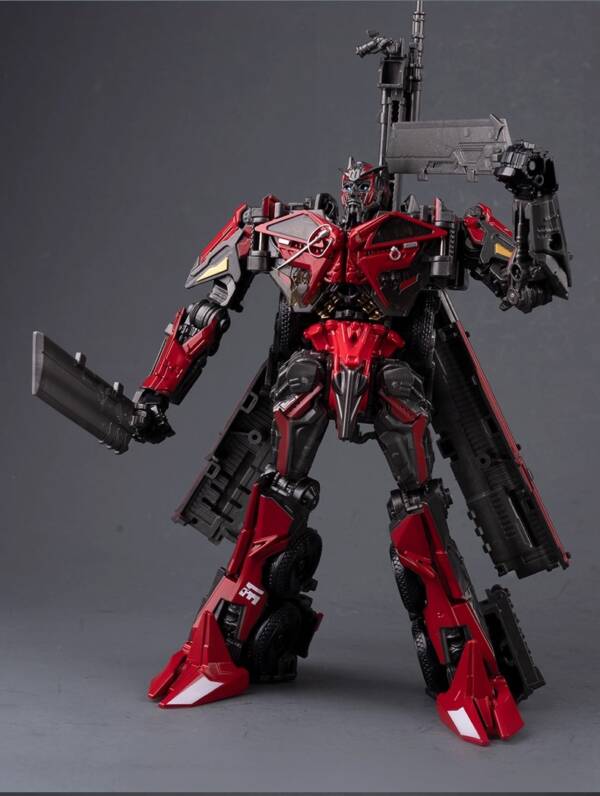 11Transformable Toy Bravest + Weapon Pack (Finely Painted Enlarged Version)  H=33cm - 图片 6
