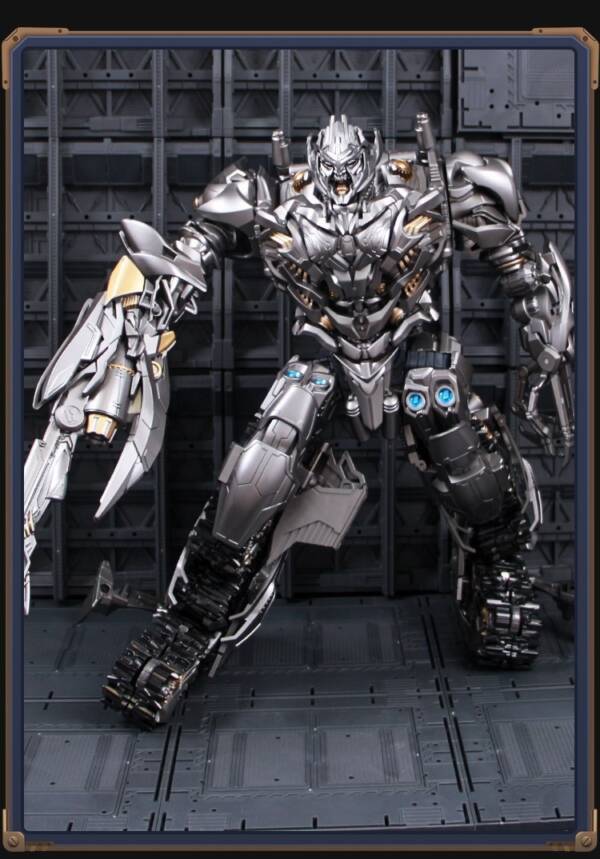 04Taiba Transforming Toy LS06 Tank - Large-scale Alloy Plate Model H=33cm - 图片 7