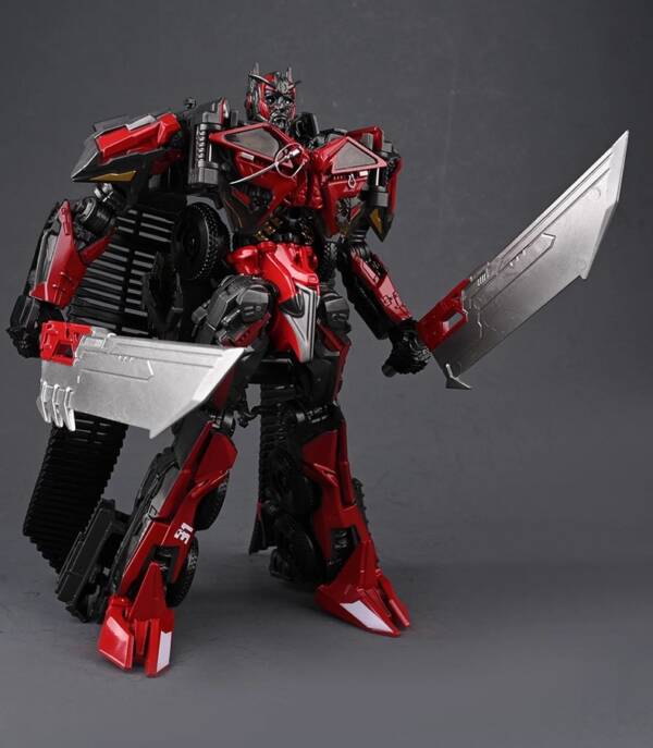 11Transformable Toy Bravest + Weapon Pack (Finely Painted Enlarged Version)  H=33cm - 图片 7