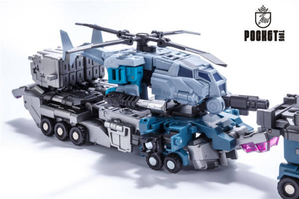 06Transformable toy Pocket Heavenly Warrior Car Set H=27cm - 图片 9