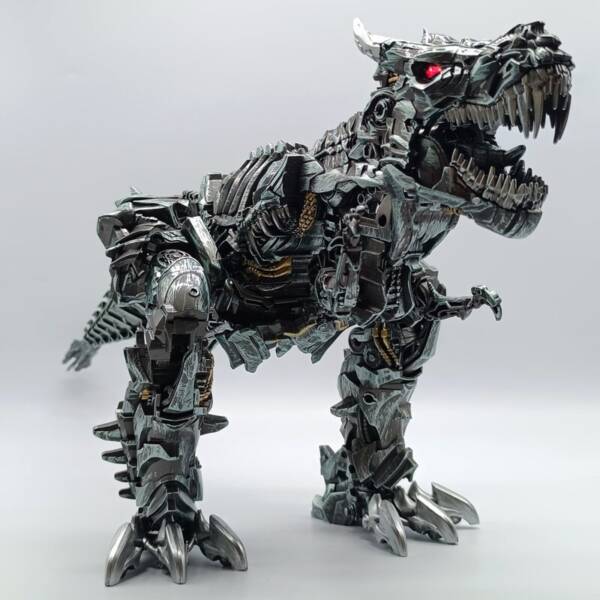 05Bimicro TW-1101B Steel Collar Supreme Transformer 5 Movie Edition SS Steel Cable Dominator H=33cm - 图片 9