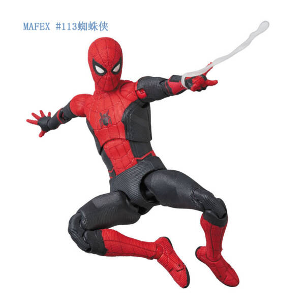 Spider-Man Hero Expedition Spider-Man upgraded battle suit Action figure doll  H=15CM - 图片 9