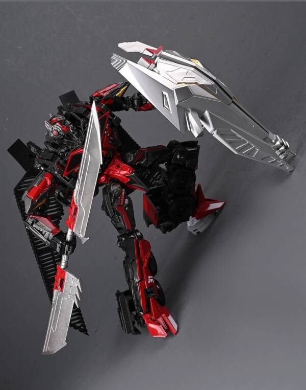 11Transformable Toy Bravest + Weapon Pack (Finely Painted Enlarged Version)  H=33cm - 图片 8
