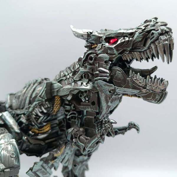 05Bimicro TW-1101B Steel Collar Supreme Transformer 5 Movie Edition SS Steel Cable Dominator H=33cm - 图片 10